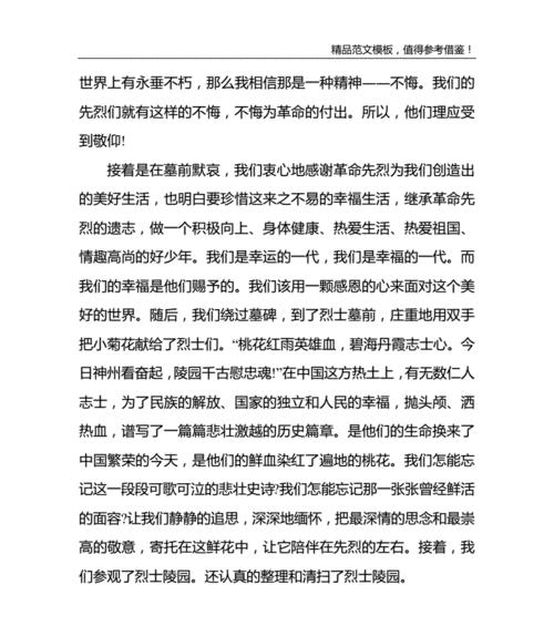 映照心灯：清明忆英烈