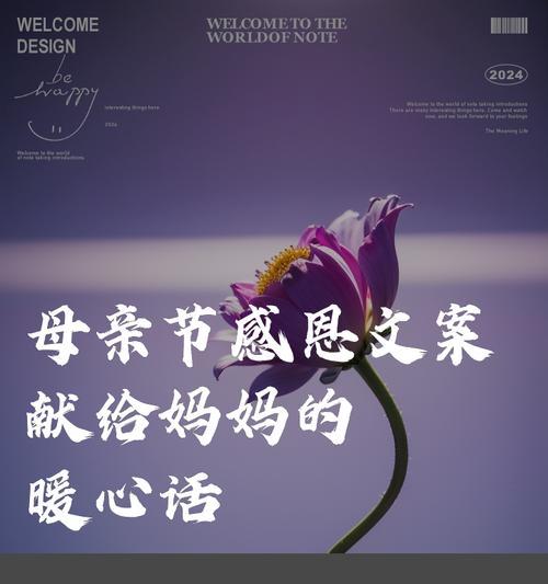 母亲节如何用温暖的句子表达爱意？（《慈母手中线，游子身上衣》）