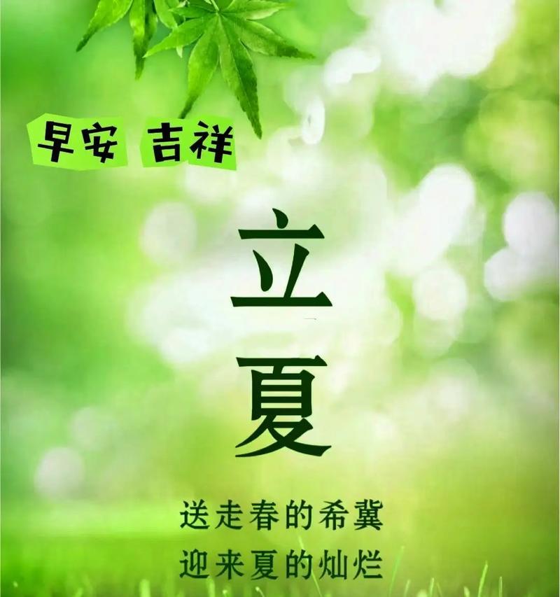 立夏问候朋友祝福语好句有哪些？（《立夏吟：初夏之暖，友情之长》）