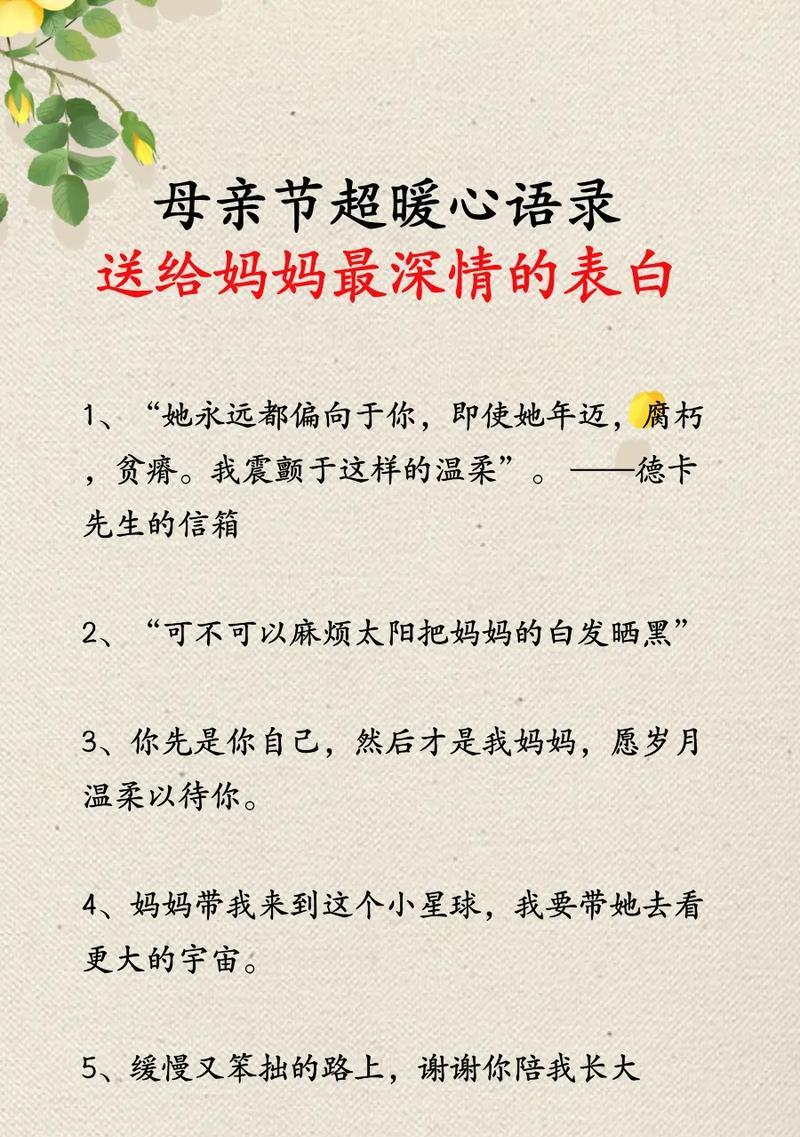 母亲节的语录怎么写越多越好（《母恩如海：以母爱为主题的传统美德吟诵》）