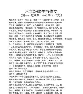 关于端午节的调查报告怎么写（《端午情怀：小学生的传统之约》）