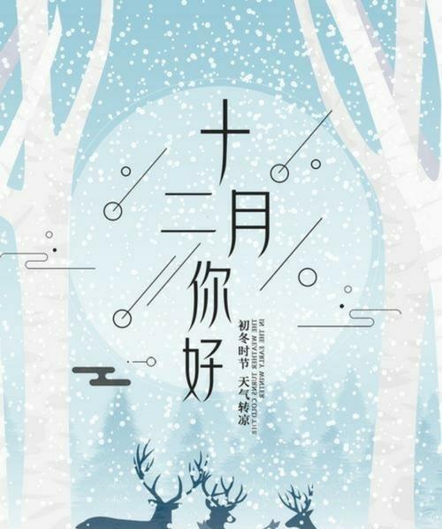 冬日暖阳，十二月美景（心灵与自然的对话）